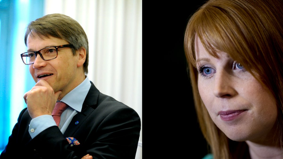 Göran Hägglund (KD) och Annie Lööf (C) har problem.